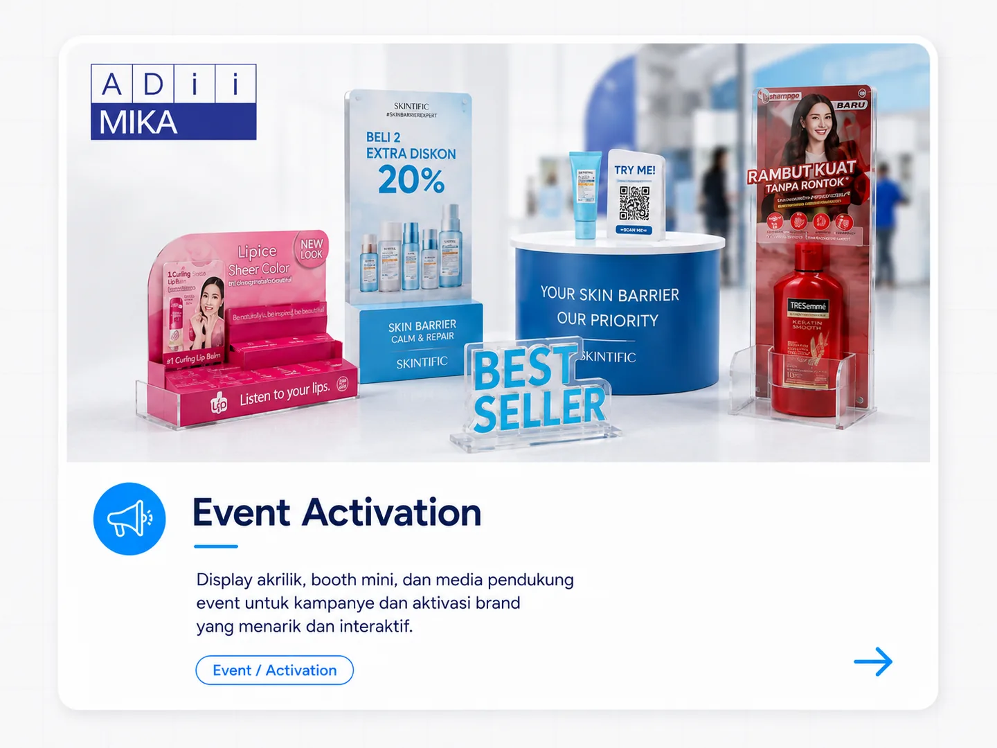 Event activation project Adiimika