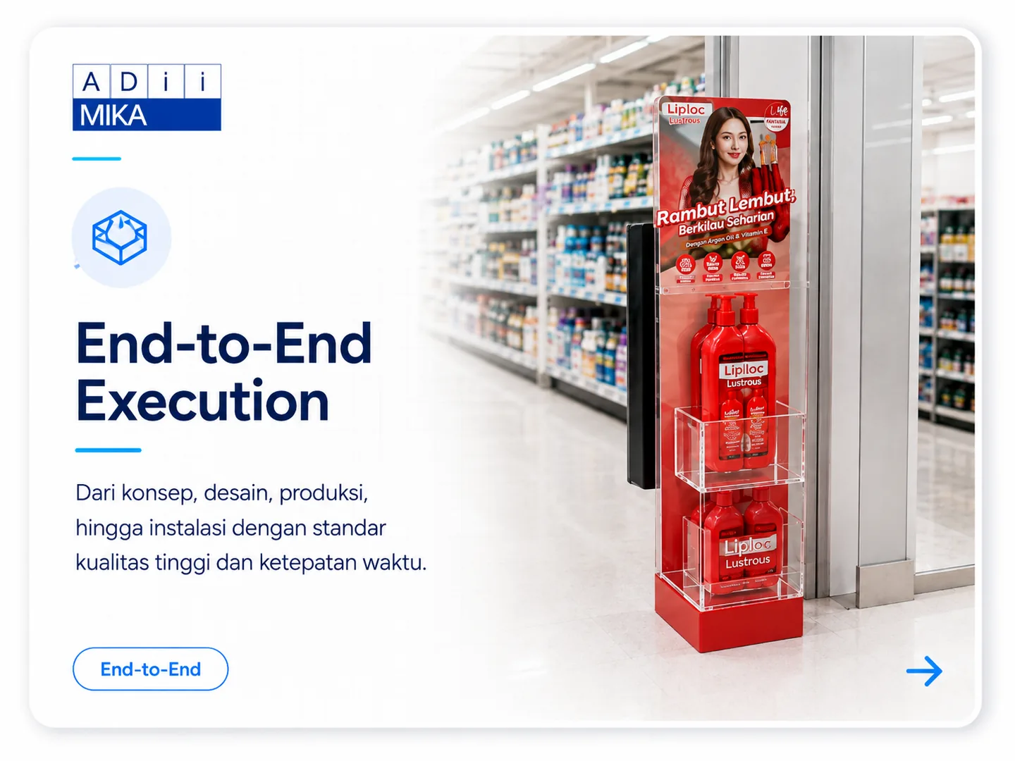 Featured case end-to-end execution Adiimika
