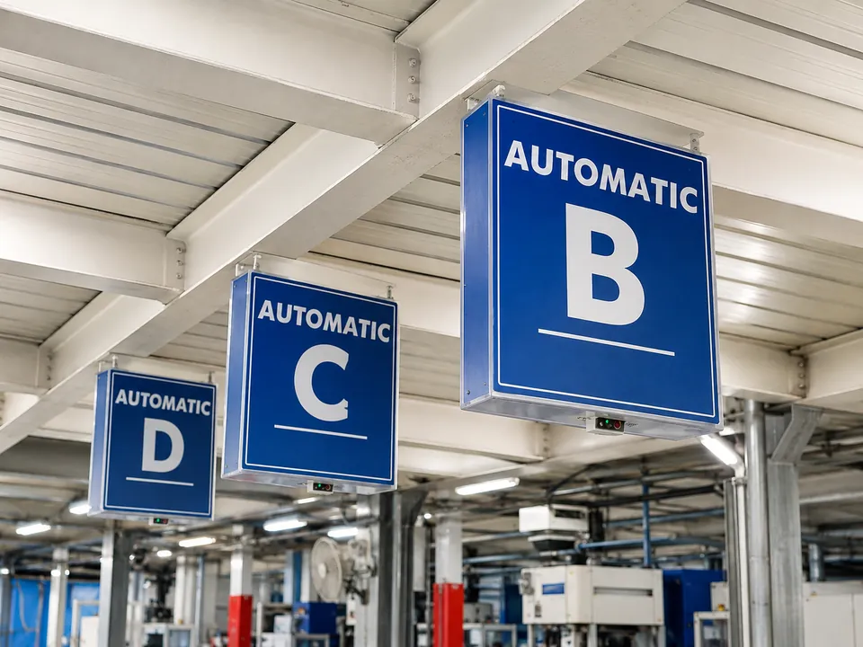 Project corporate Automatic B C D