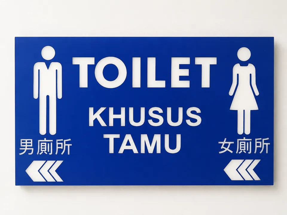 Project corporate Toilet Khusus Tamu