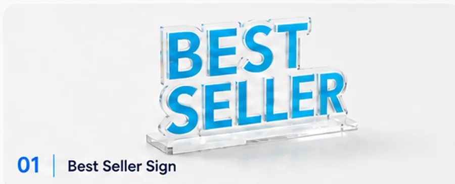 Best Seller Sign Project F&B Adiimika